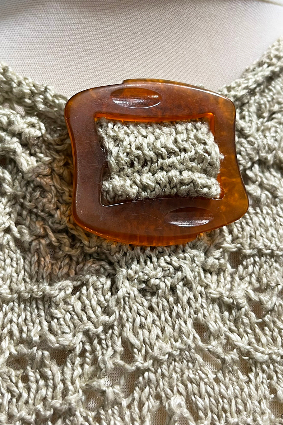 Buckle Neck 1930s Top