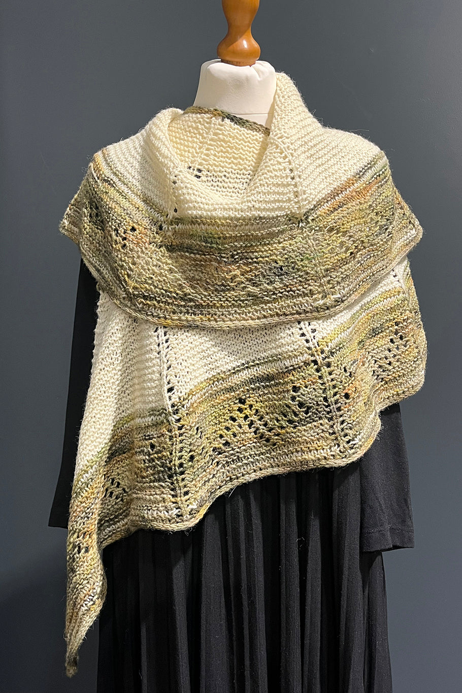 FUBC Shawl #1 GREEN TEST