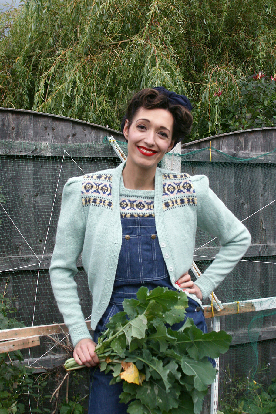 Fair Isle Cardigan Yarn Kit
