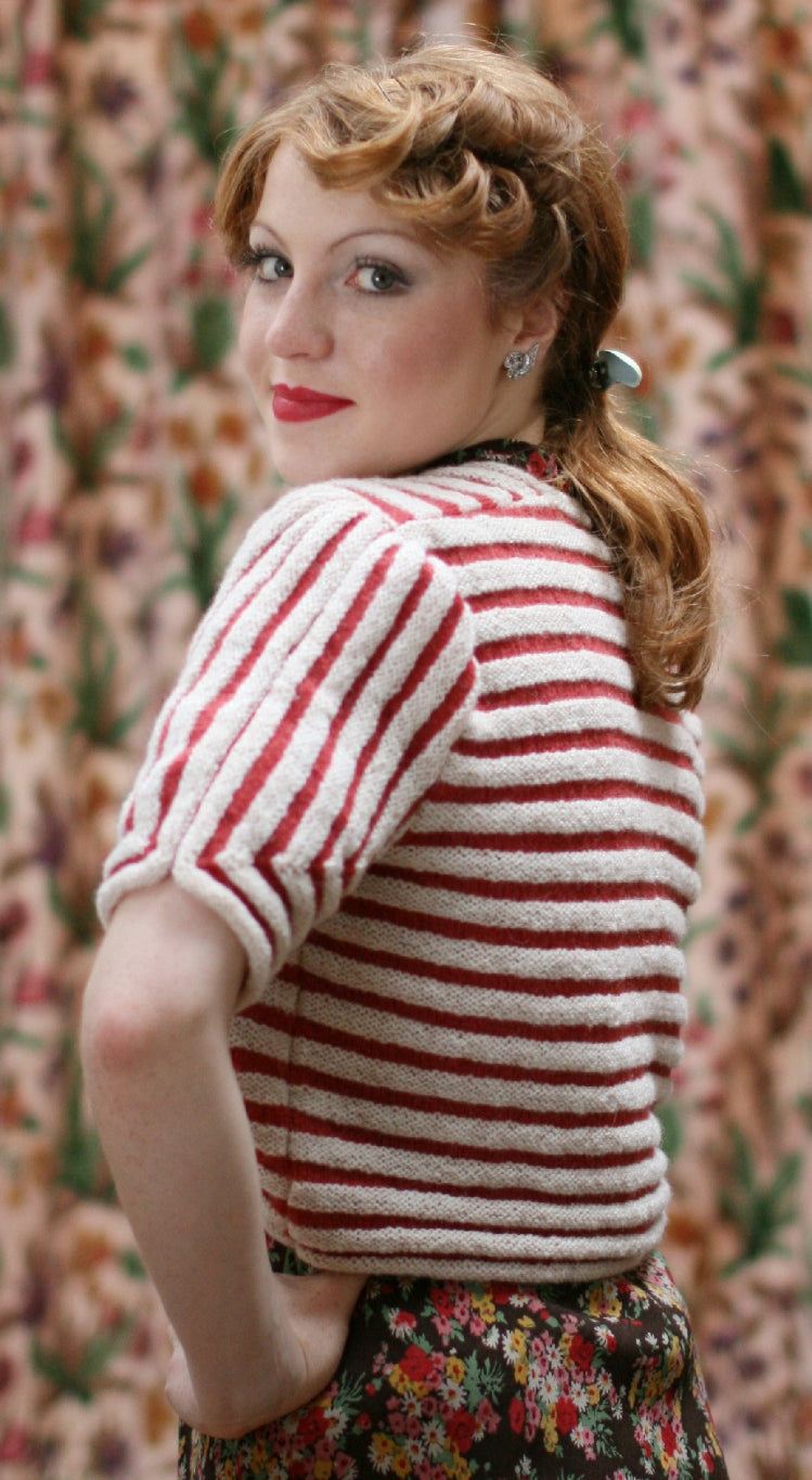 Gay Bolero (Ivory and Spice colorway)