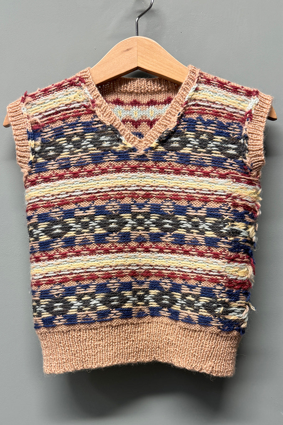 Pattern - Junior Wartime Farm Sleeveless Pullover