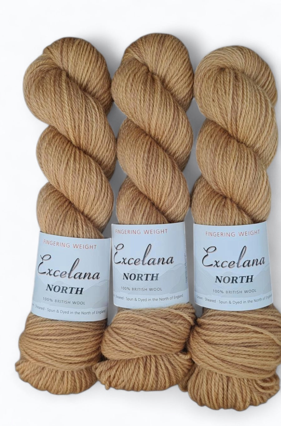 Excelana North Fingering Weight - Saharan Sand