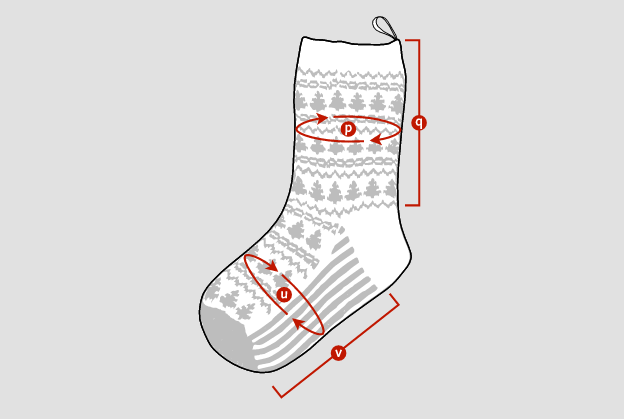 Pattern - Pine Wood Stocking