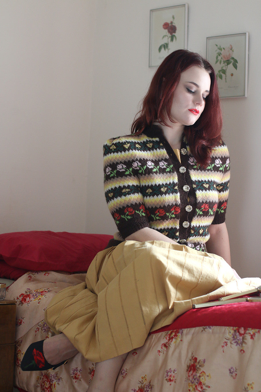 Pattern - Rose Cardigan