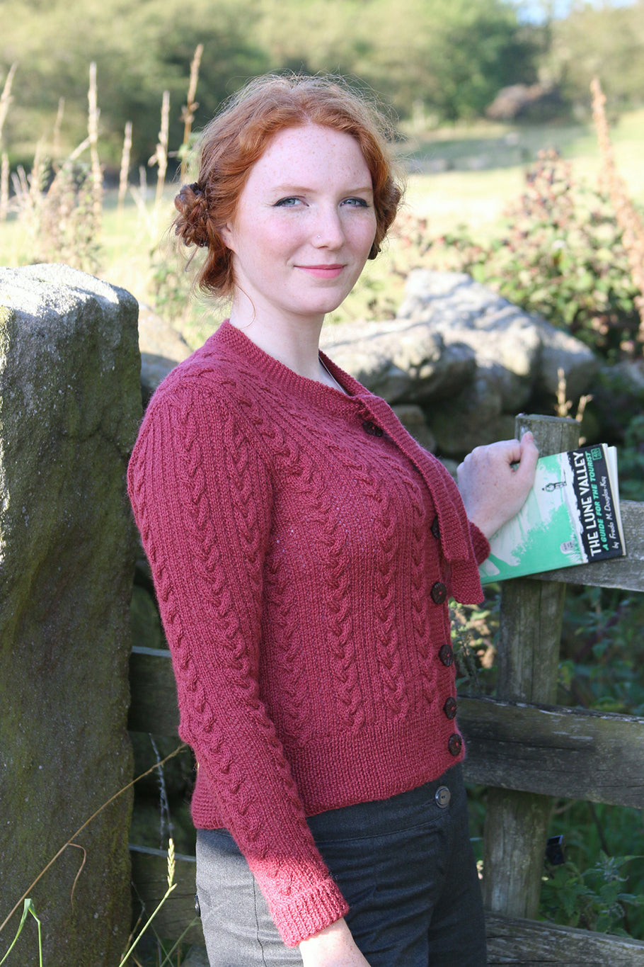 Pattern - Tri Cable Cardigan