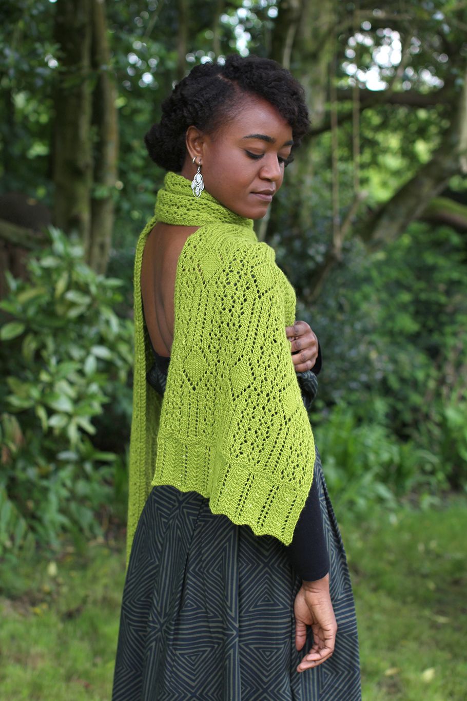 Pattern - Diamond Stole
