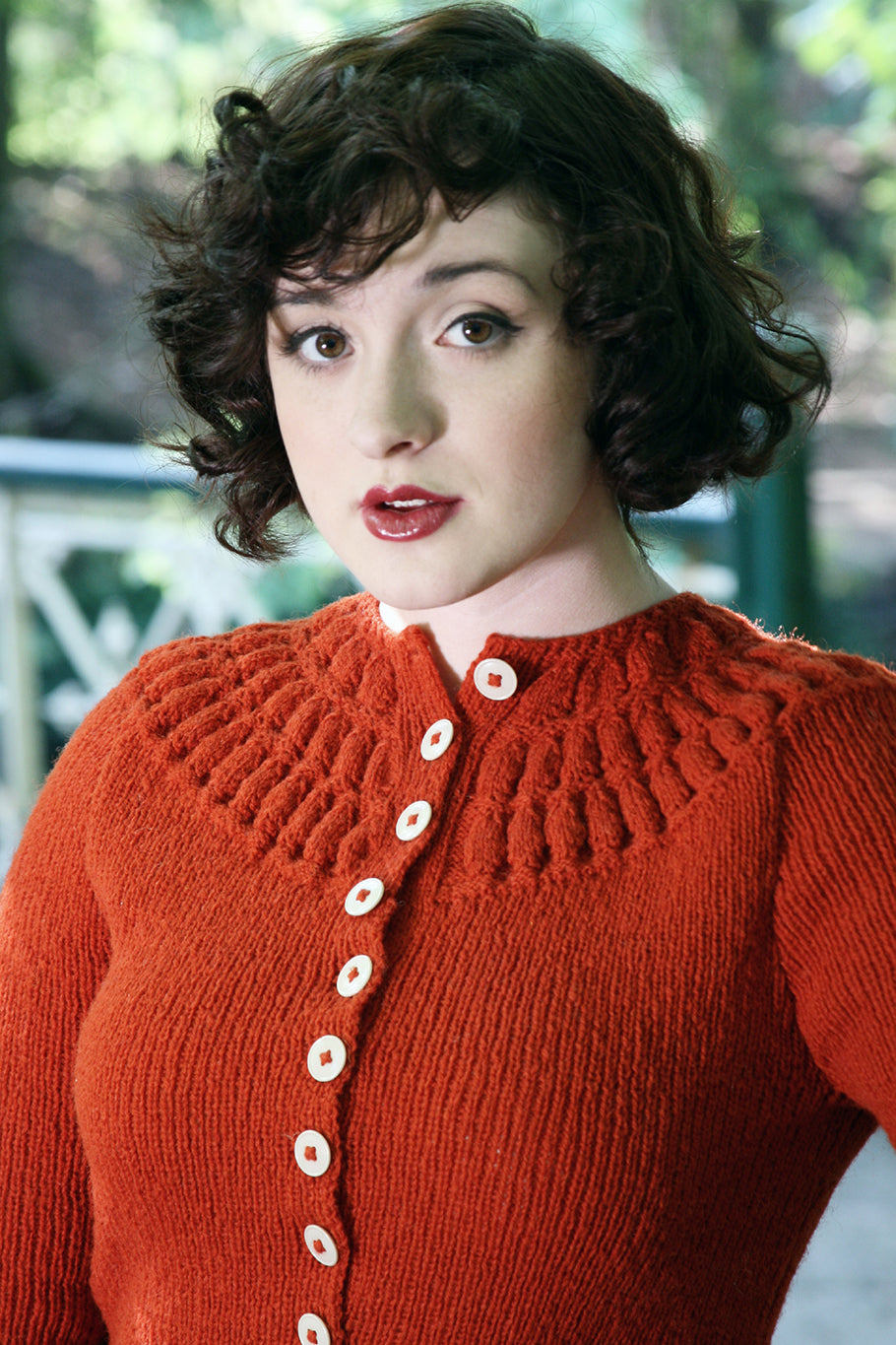 Pattern - Warm Bubble Stitch Cardigan