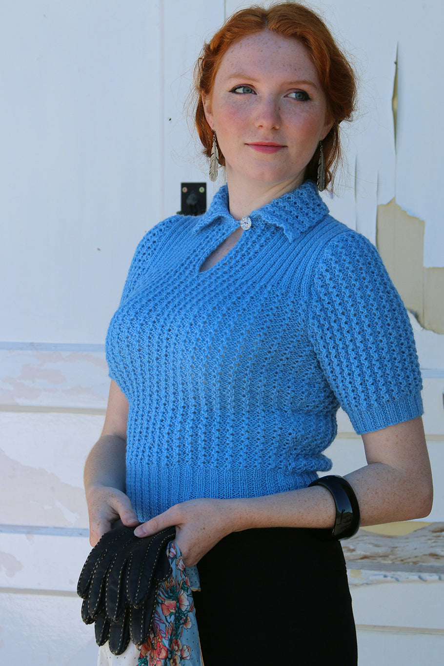 Pattern - Dinah&#39;s Lacy Jumper