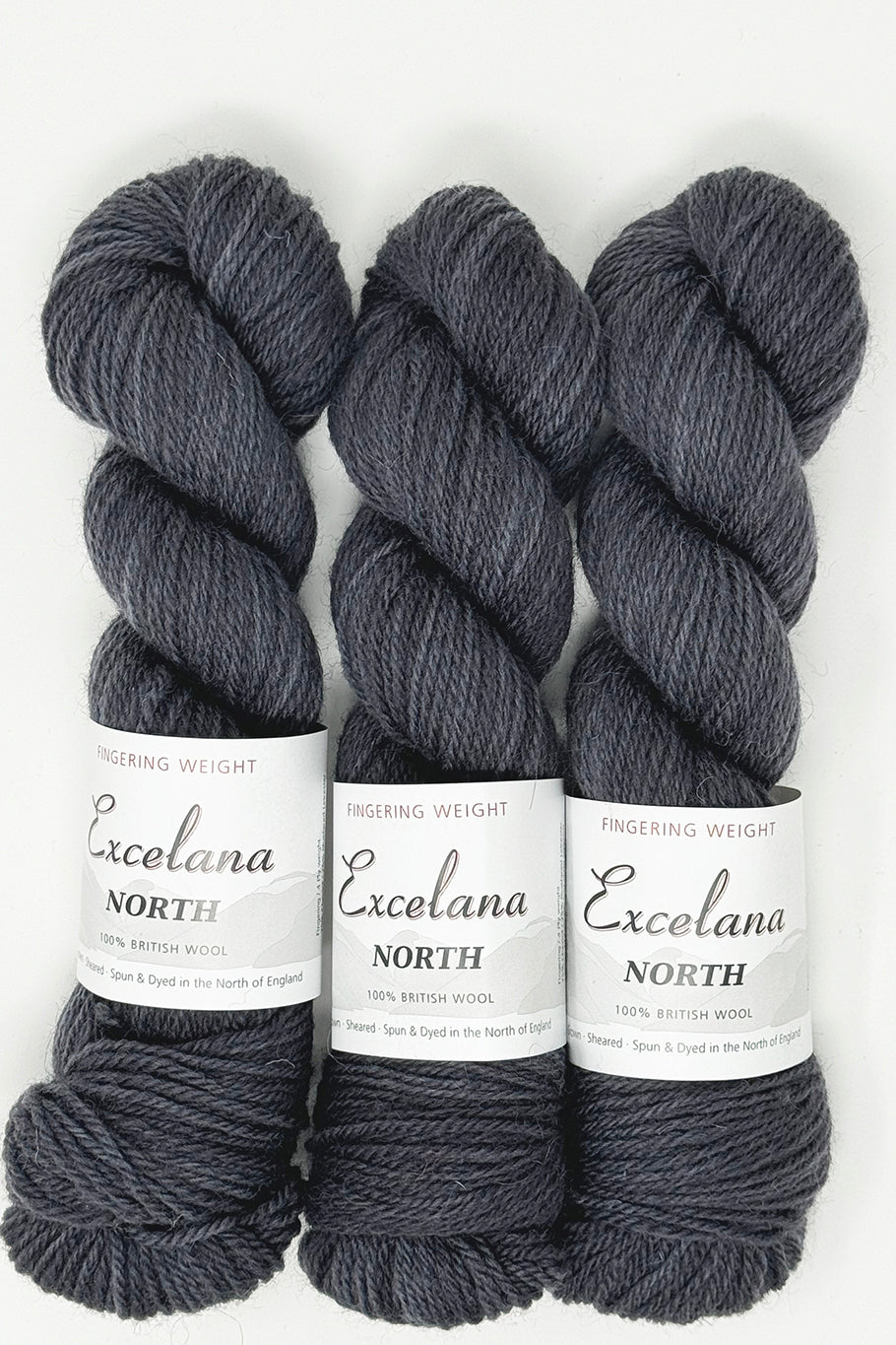 Excelana North Fingering Weight - Persian Grey