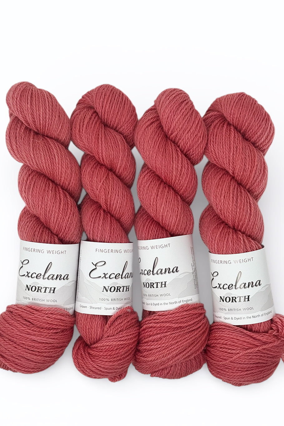 Excelana North Fingering Weight - Rhubarb