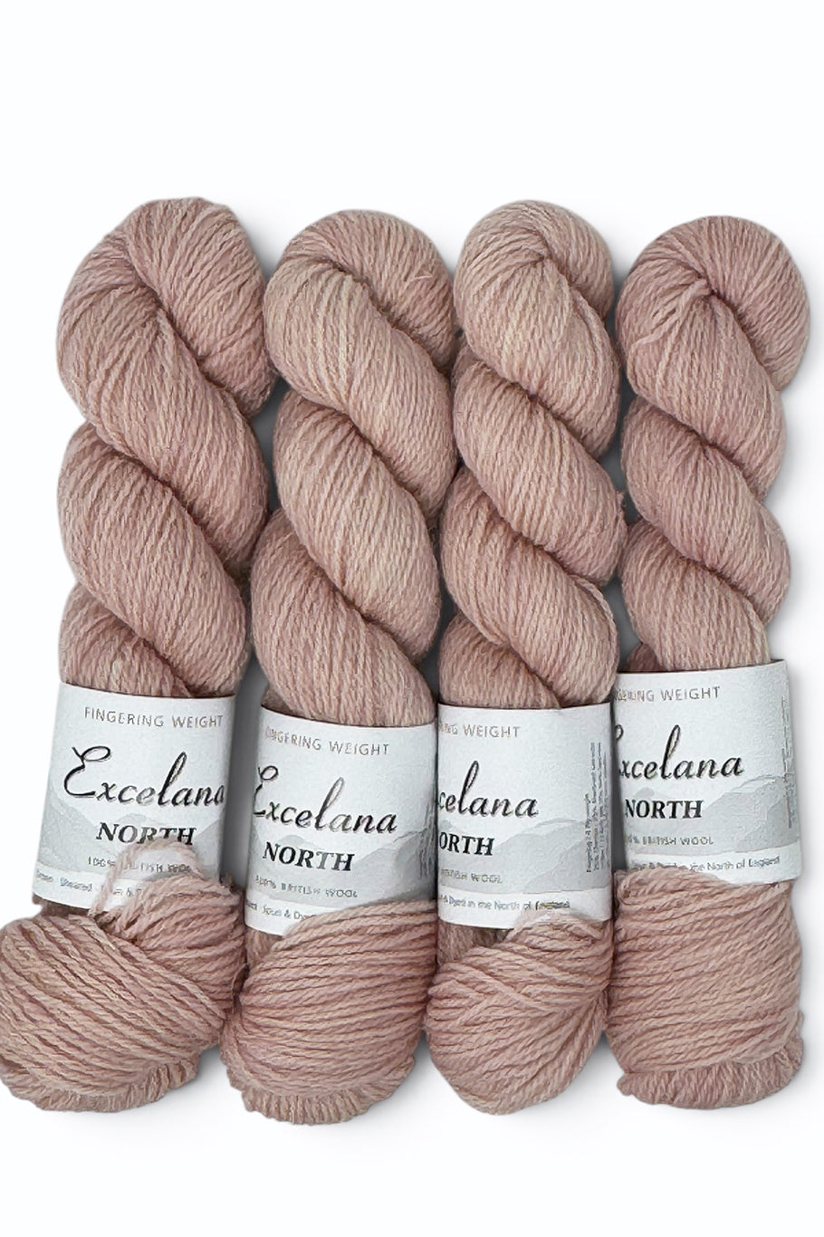 Excelana North Fingering Weight - French Rose