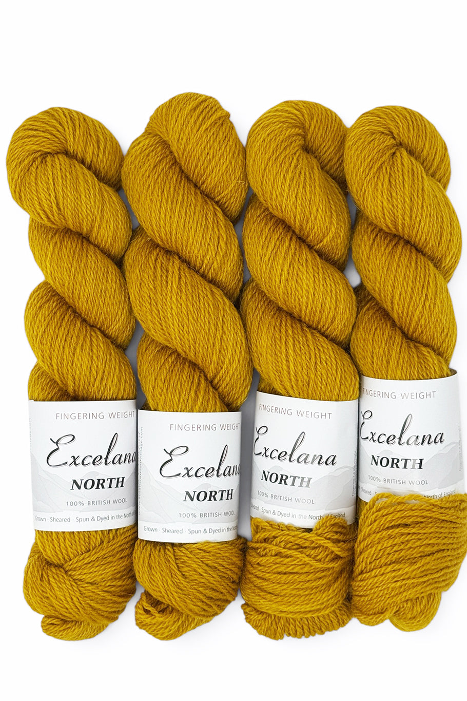 Excelana North Fingering Weight - Sunflower