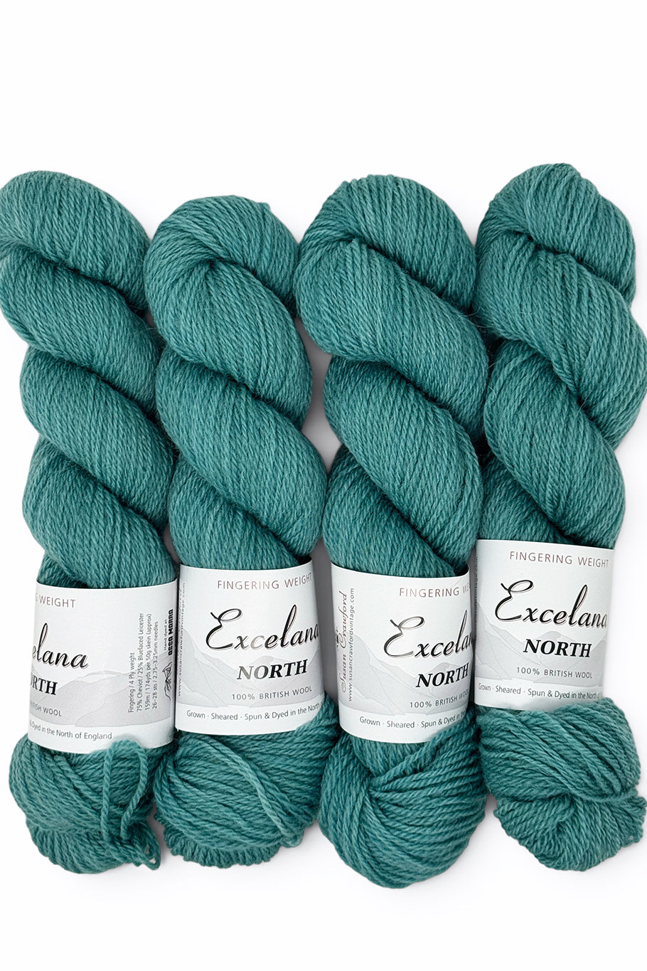 Excelana North Fingering Weight - Swimming Pool