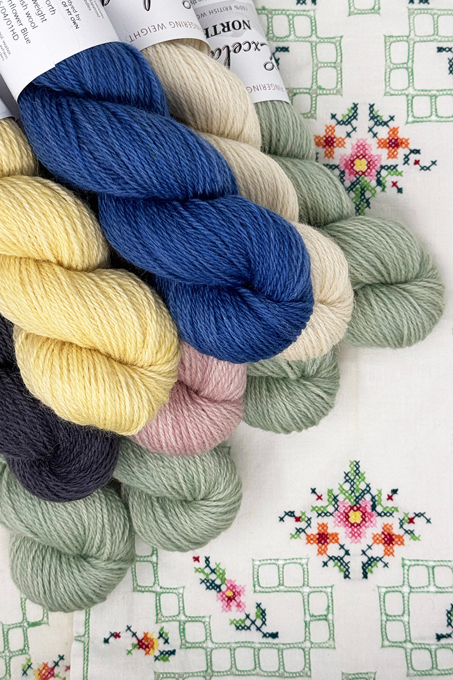 Fair Isle Cardigan Yarn Kit