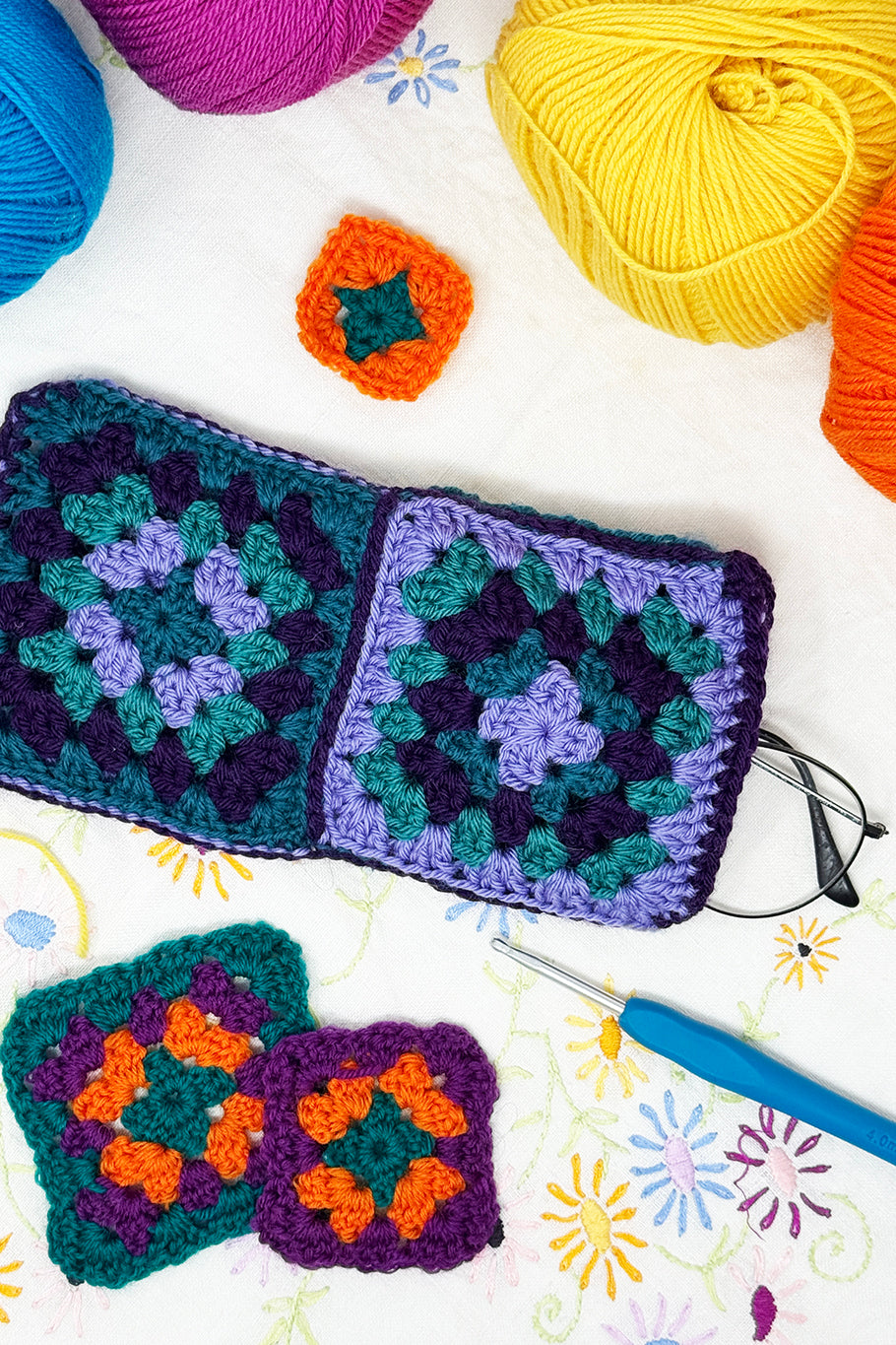 How to Crochet Granny Squares