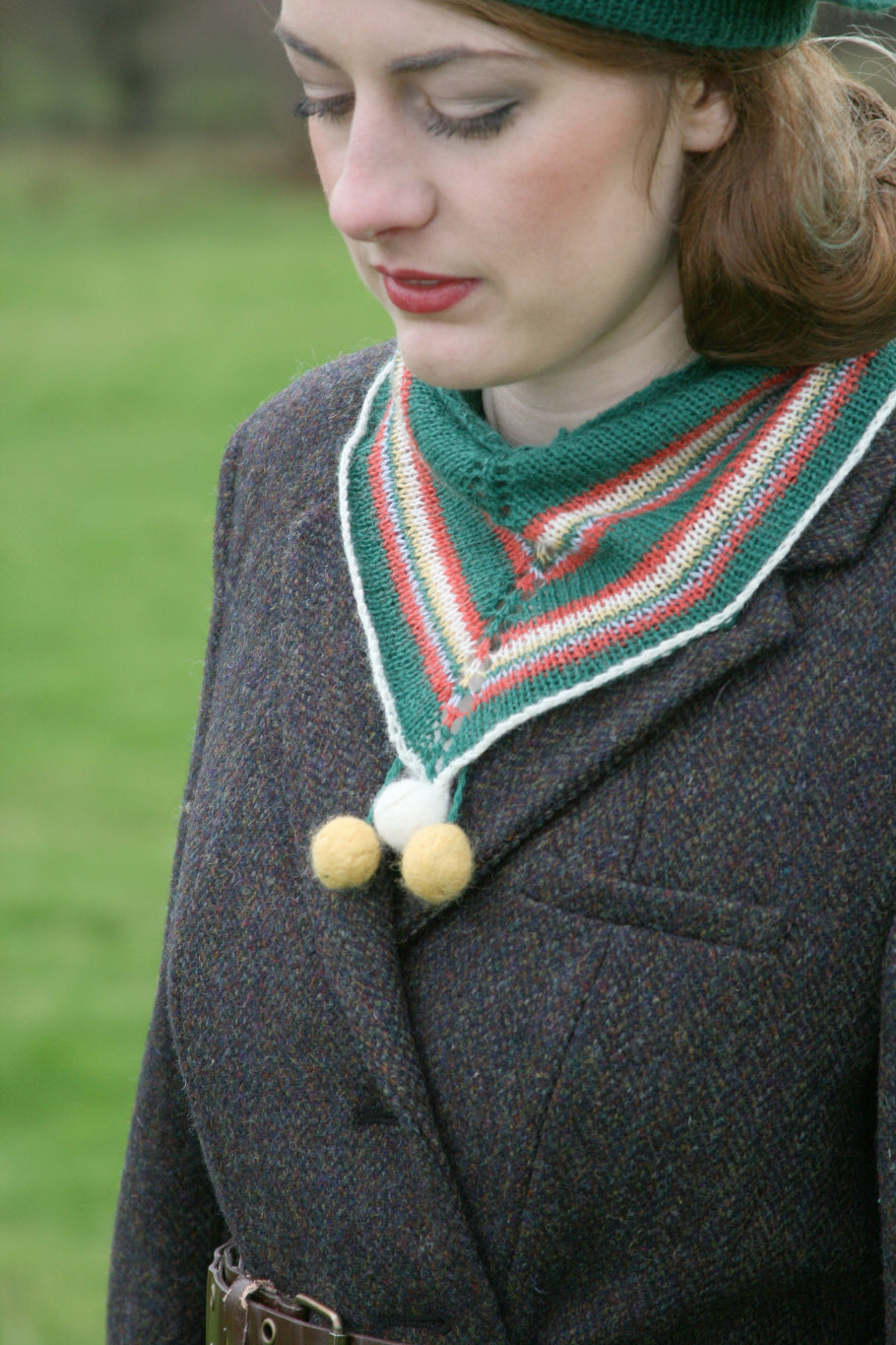 Noblesse Oblige Beret and Neckerchief