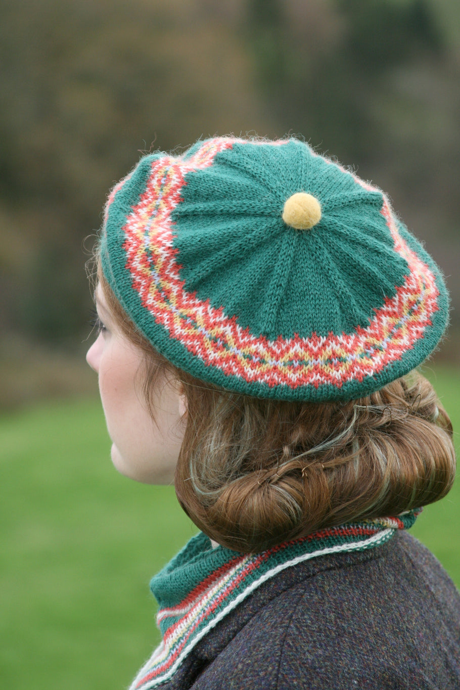 Noblesse Oblige Beret and Neckerchief