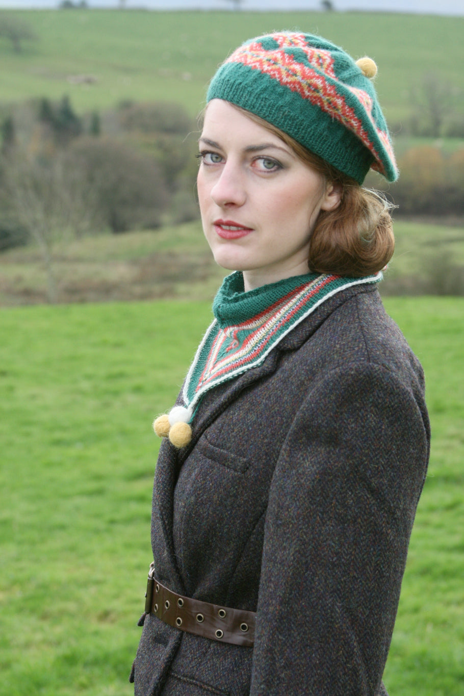 Noblesse Oblige Beret and Neckerchief