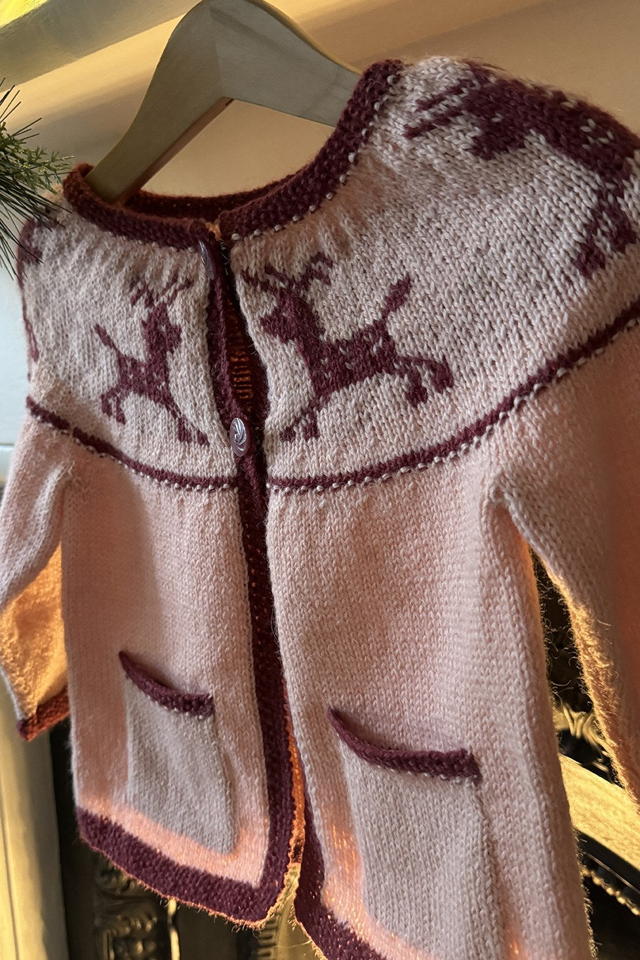 Pattern - Junior Christmas Cardigan