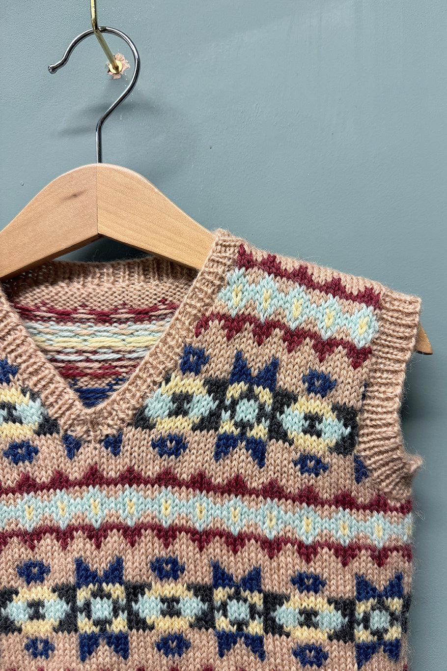 Pattern - Junior Wartime Farm Sleeveless Pullover