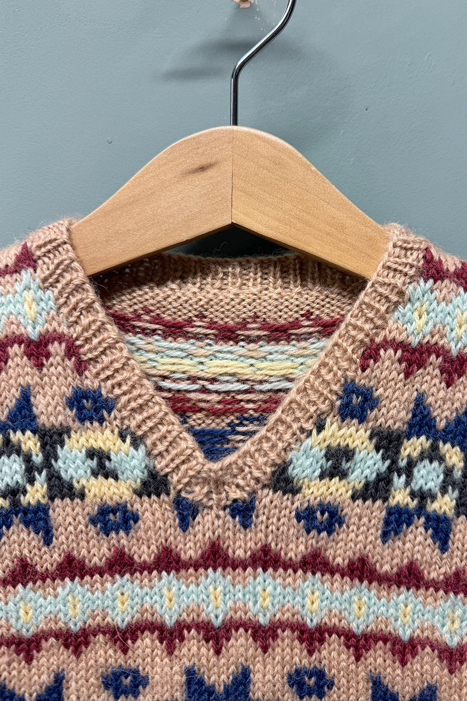 Pattern - Junior Wartime Farm Sleeveless Pullover