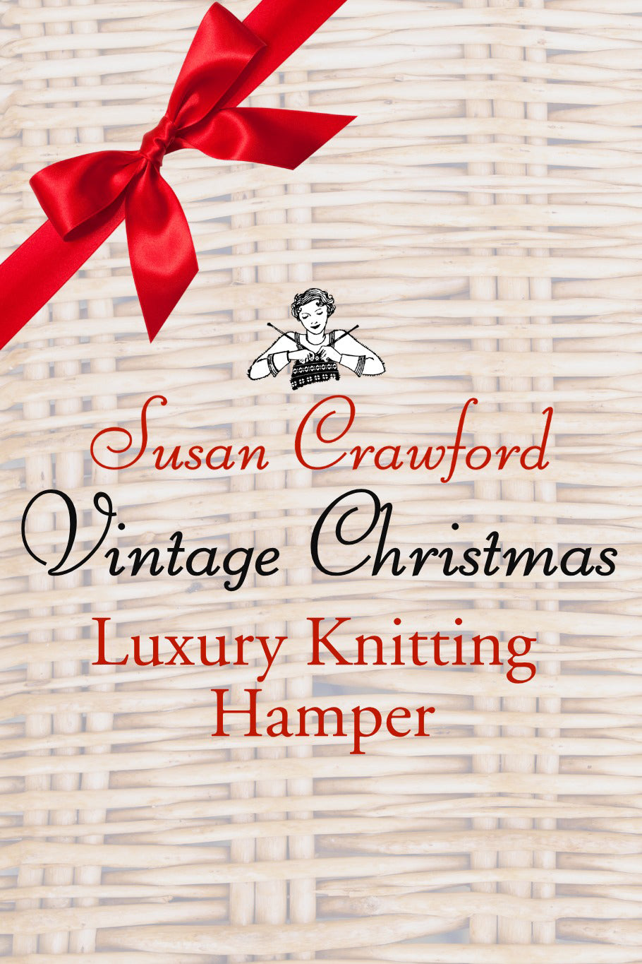 2026 Vintage Christmas: Luxury Knitting Hamper
