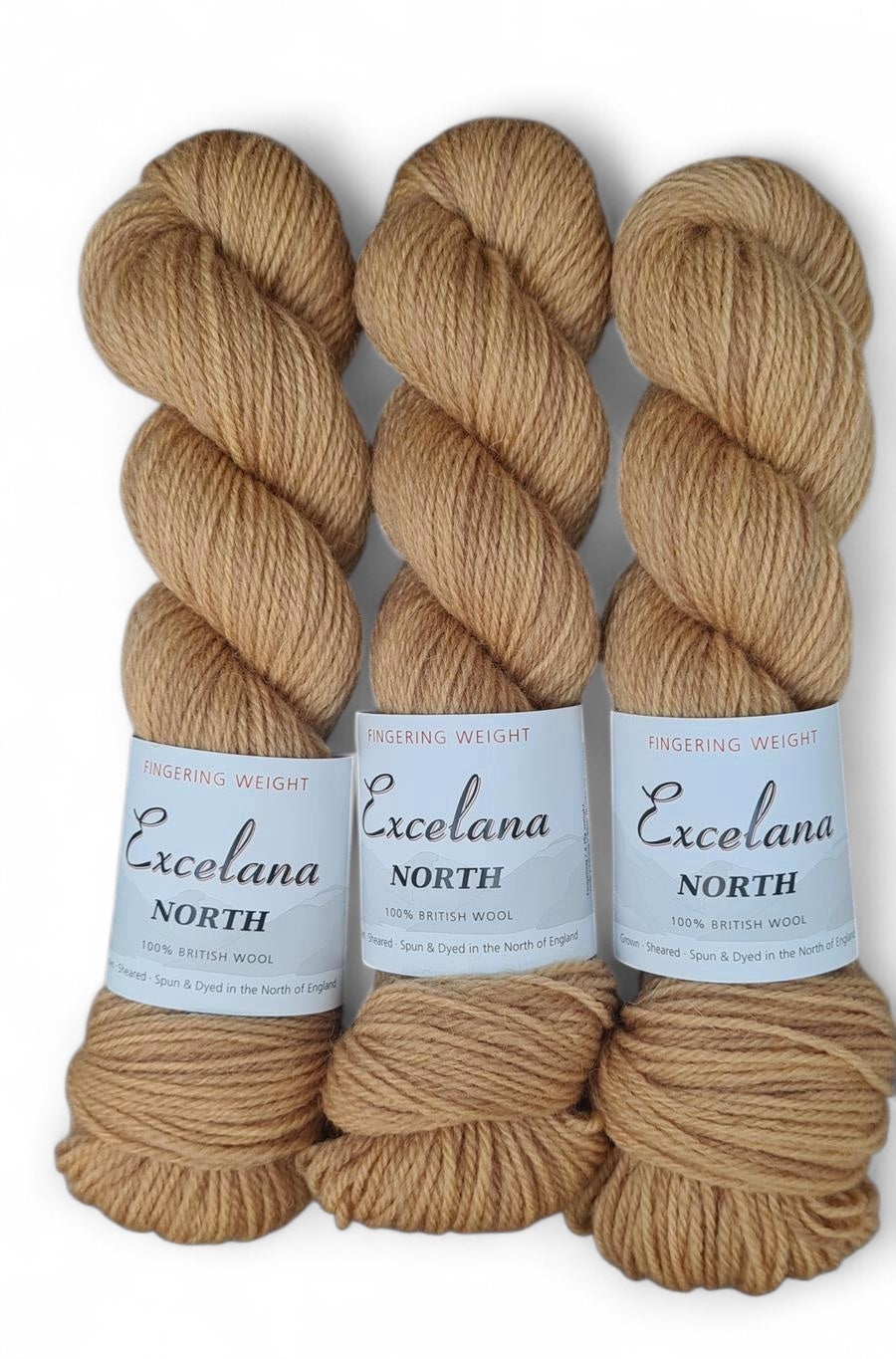 Excelana North Fingering Weight - Saharan Sand