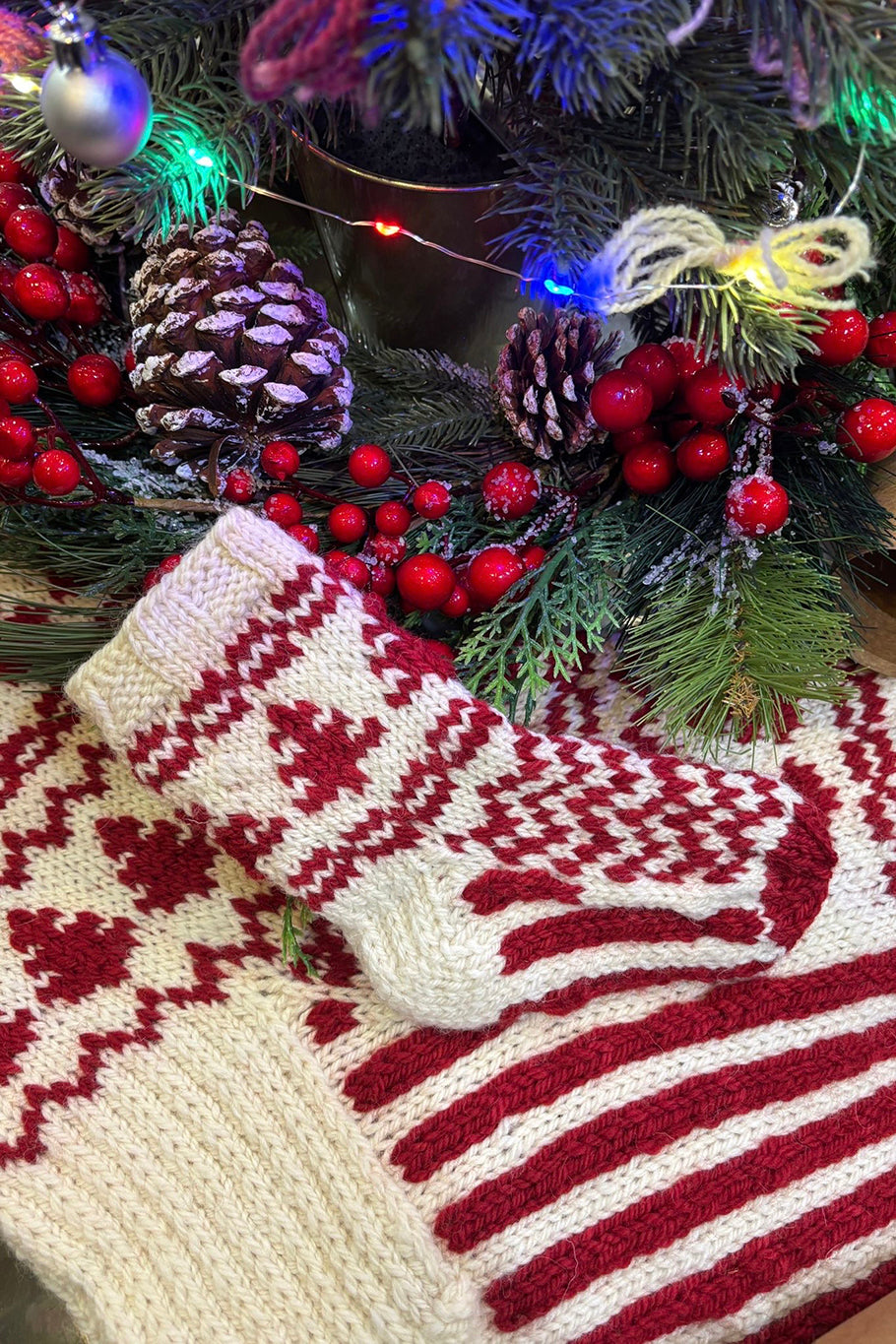 Pattern - Pine Wood Stocking