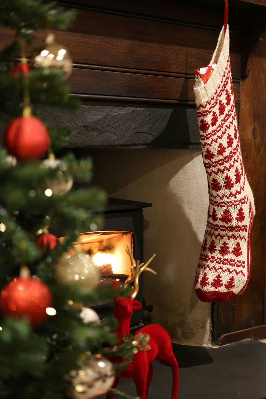 Pattern - Pine Wood Stocking