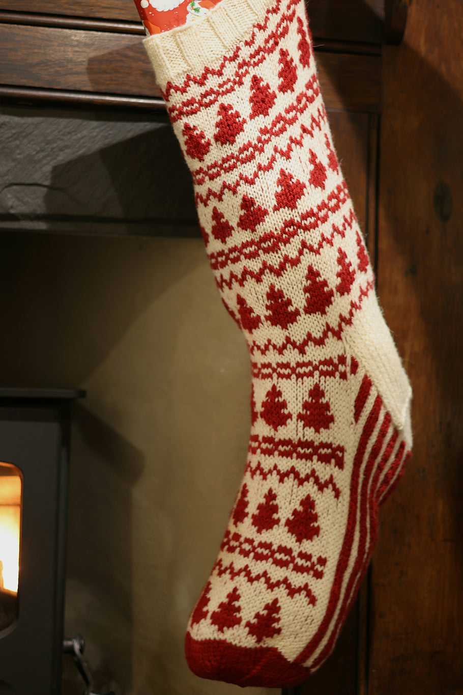 Pattern - Pine Wood Stocking