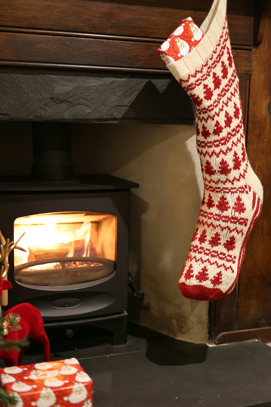 Pattern - Pine Wood Stocking