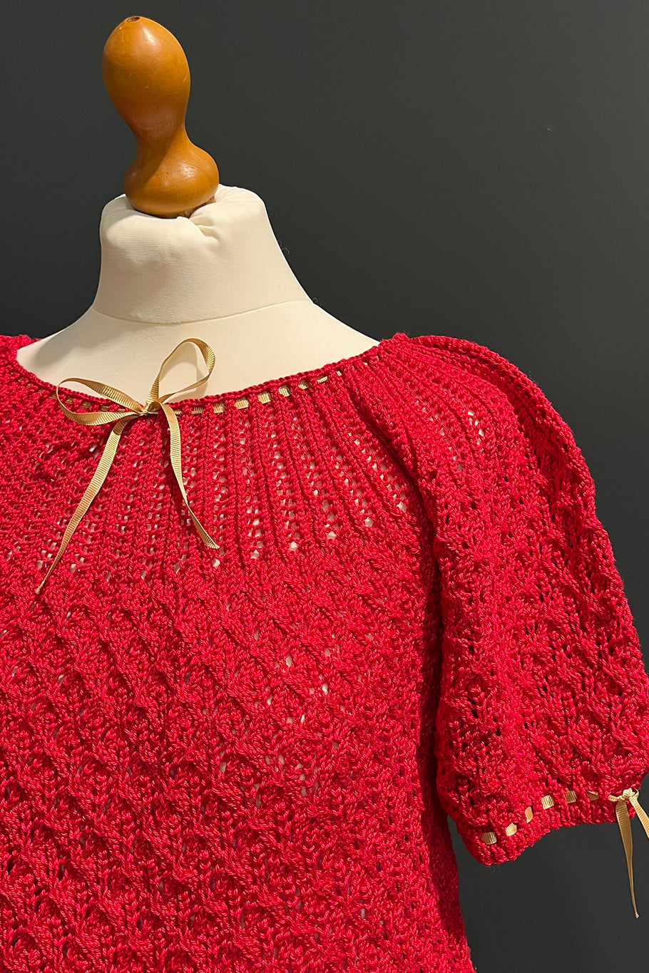 Ribbon Threaded Jumper