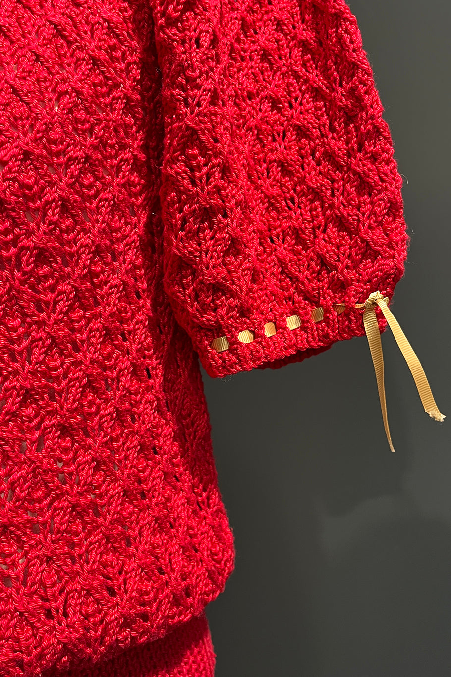 Ribbon Threaded Jumper