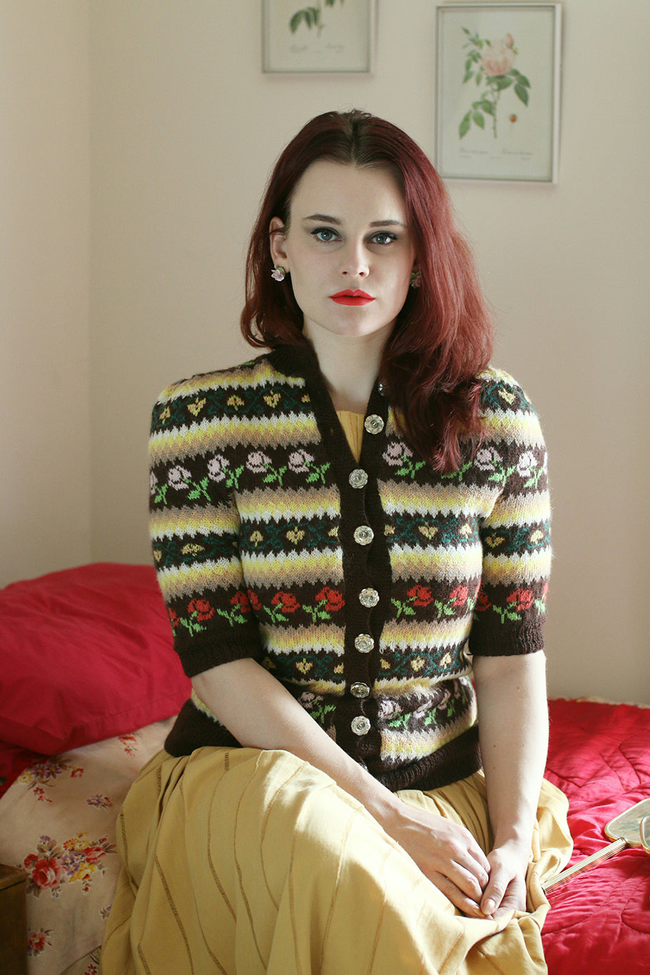 Pattern - Rose Cardigan