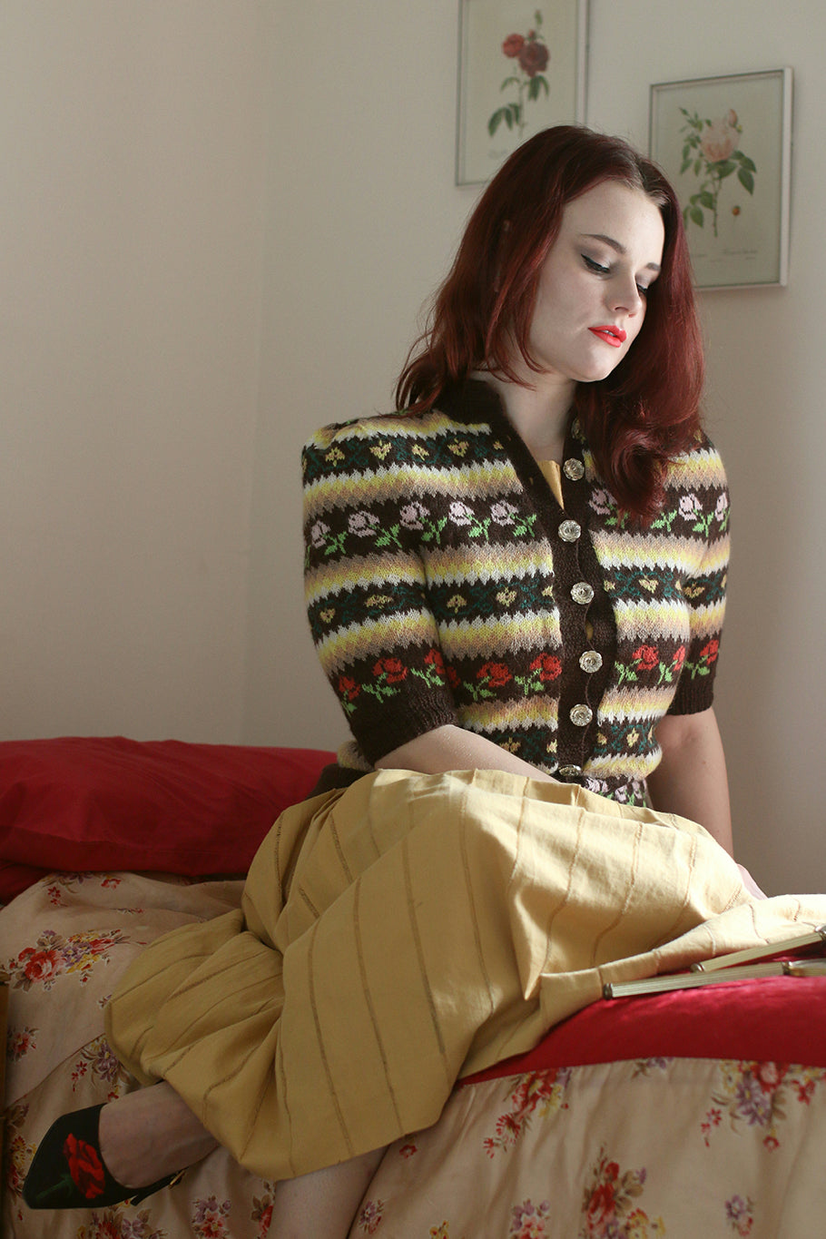 Pattern - Rose Cardigan