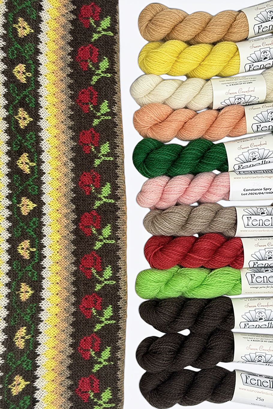 Rose Cardigan Yarn Kit
