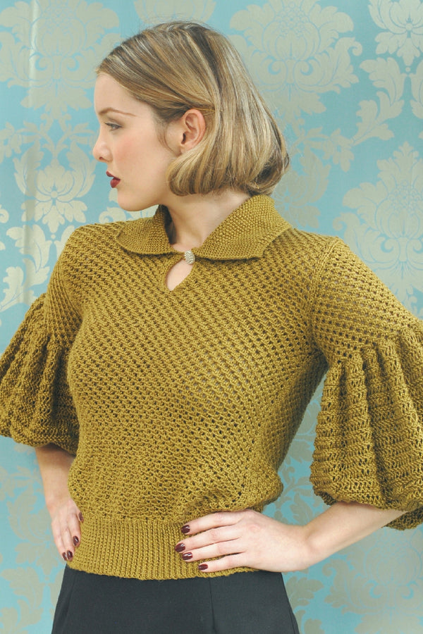 Frilly Pattern Pattern - Frilly Sleeves - Susan Crawford Vintage