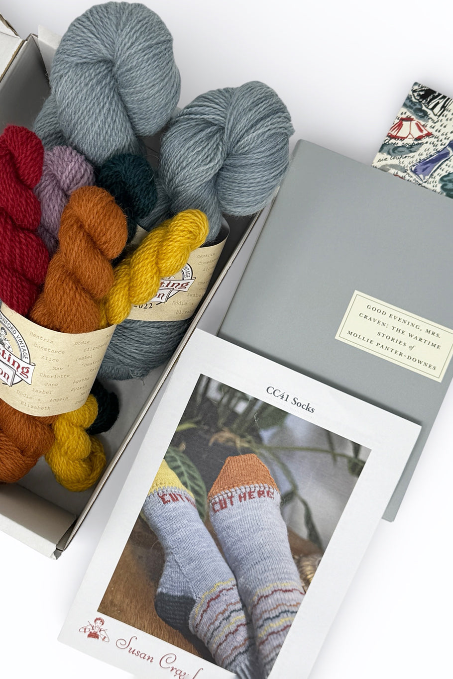 CC41 Sock Kit - The Knitting Salon Yarn and Pattern Club