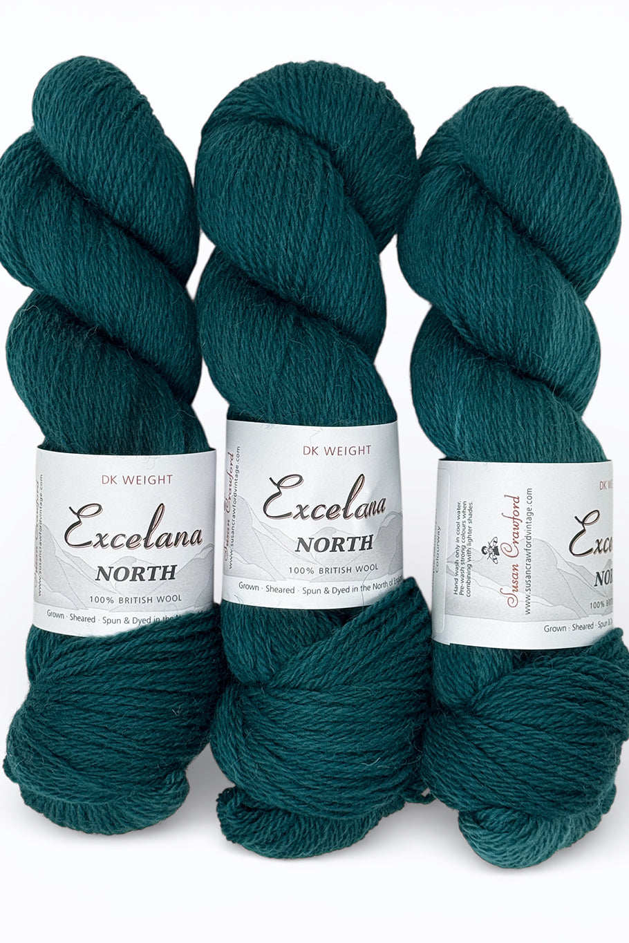 Excelana North DK - Happy Accident - Teal