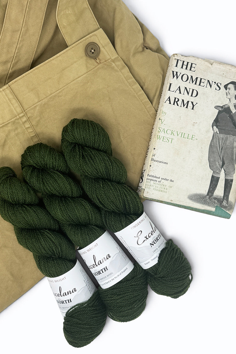 Squidney Knits Land Army Jumper Yarn Kit