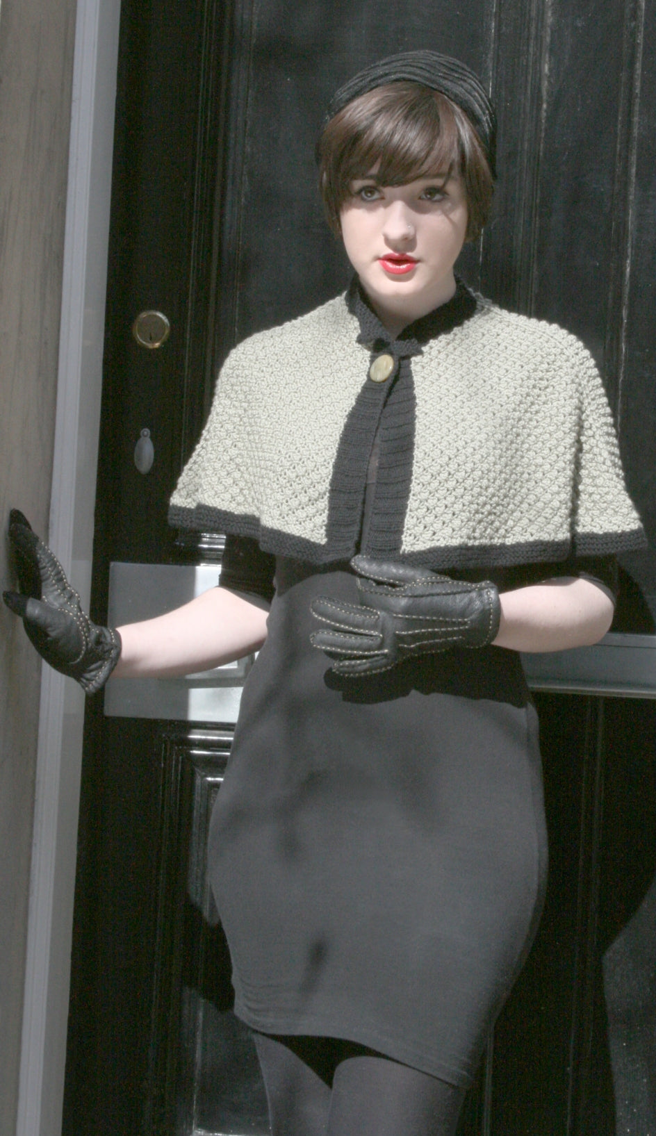 Town and City Tufted Cape for the London girl look