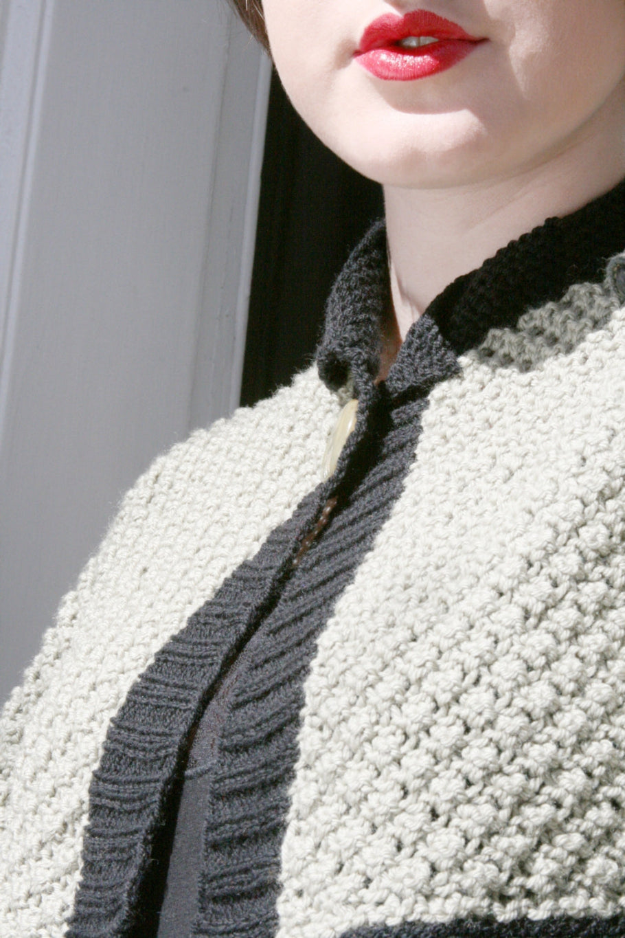 Town and City Tufted Cape for the London girl look