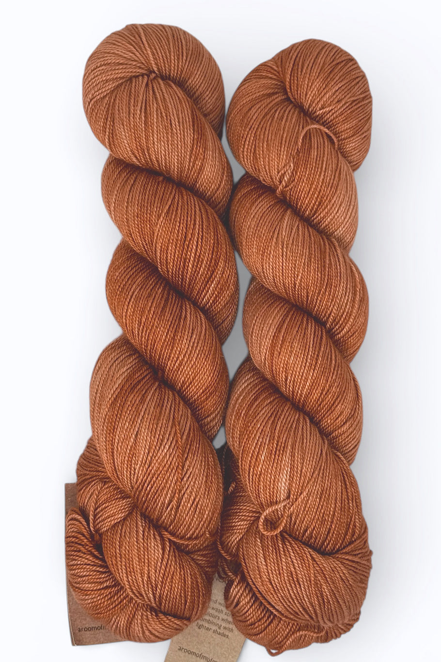 Perle Cashmere Silk Fingering - Happy Accident - Copper