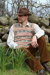 Wartime Farm Sleeveless Pullover Yarn Kit - Men&#39;s