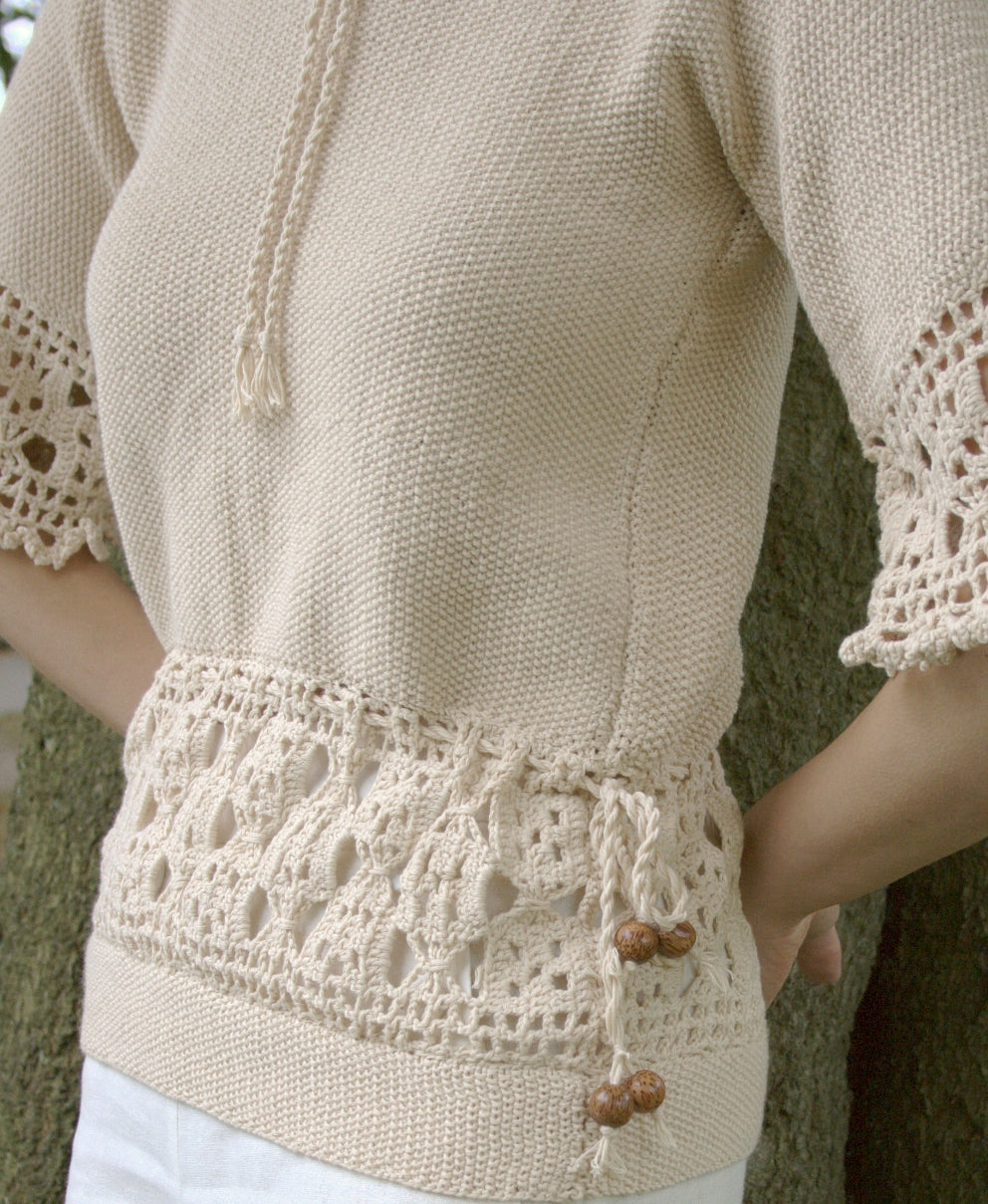 Moss Stitch Jumper