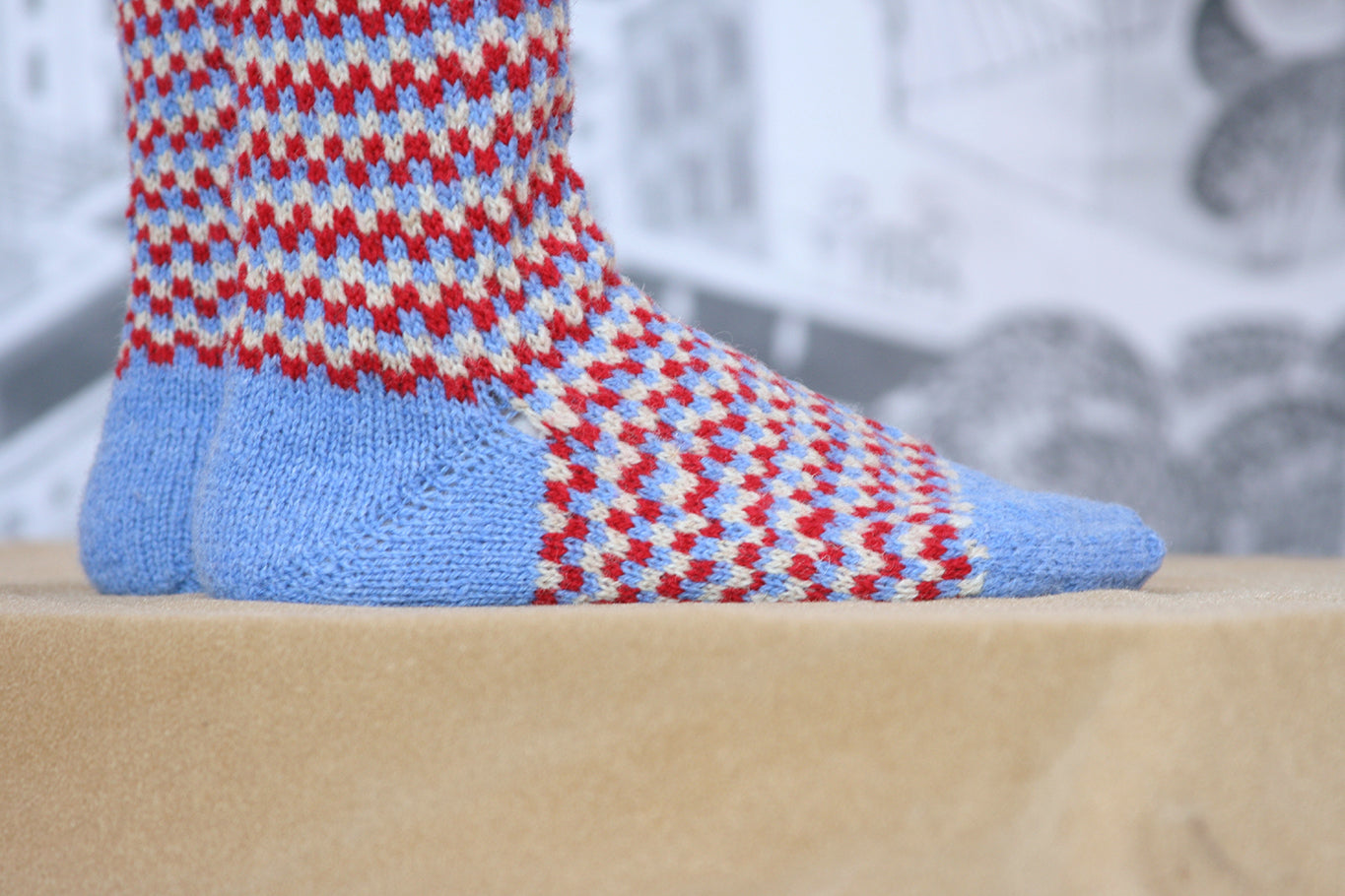 Pattern - Retro Jubilee Socks