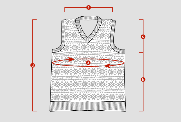 Pattern - Wartime Farm Sleeveless Pullover - Men's